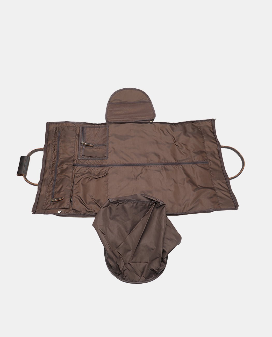 Garment Duffel Bag -Bags- BAGHUGS-MR-05-599-Dark Brown