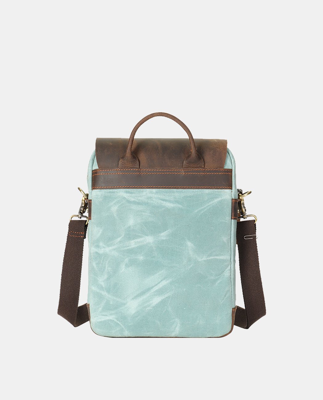 Colored Flip Messenger Bag
