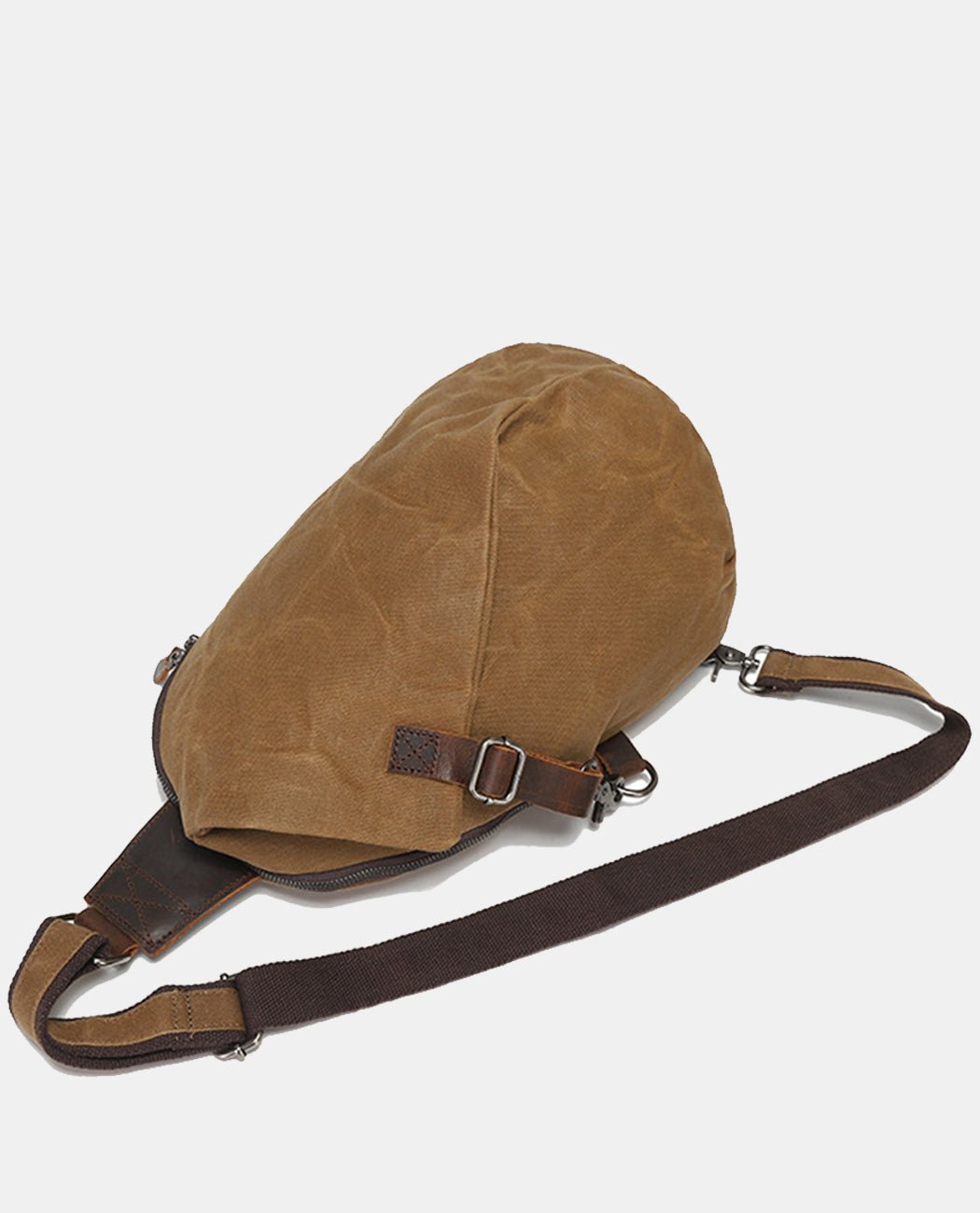 Canvas Sling Bag -Bags- BAGHUGS-BYX429-Brown