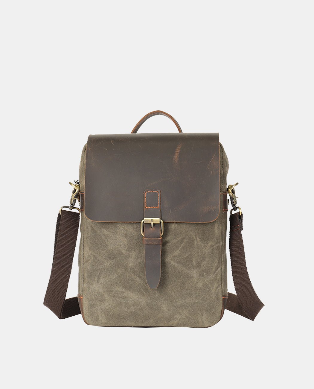 Colored Flip Messenger Bag