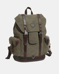 Classic Large Canvas Backpack -Backpacks- BAGHUGS-FX-04-566-Army Green