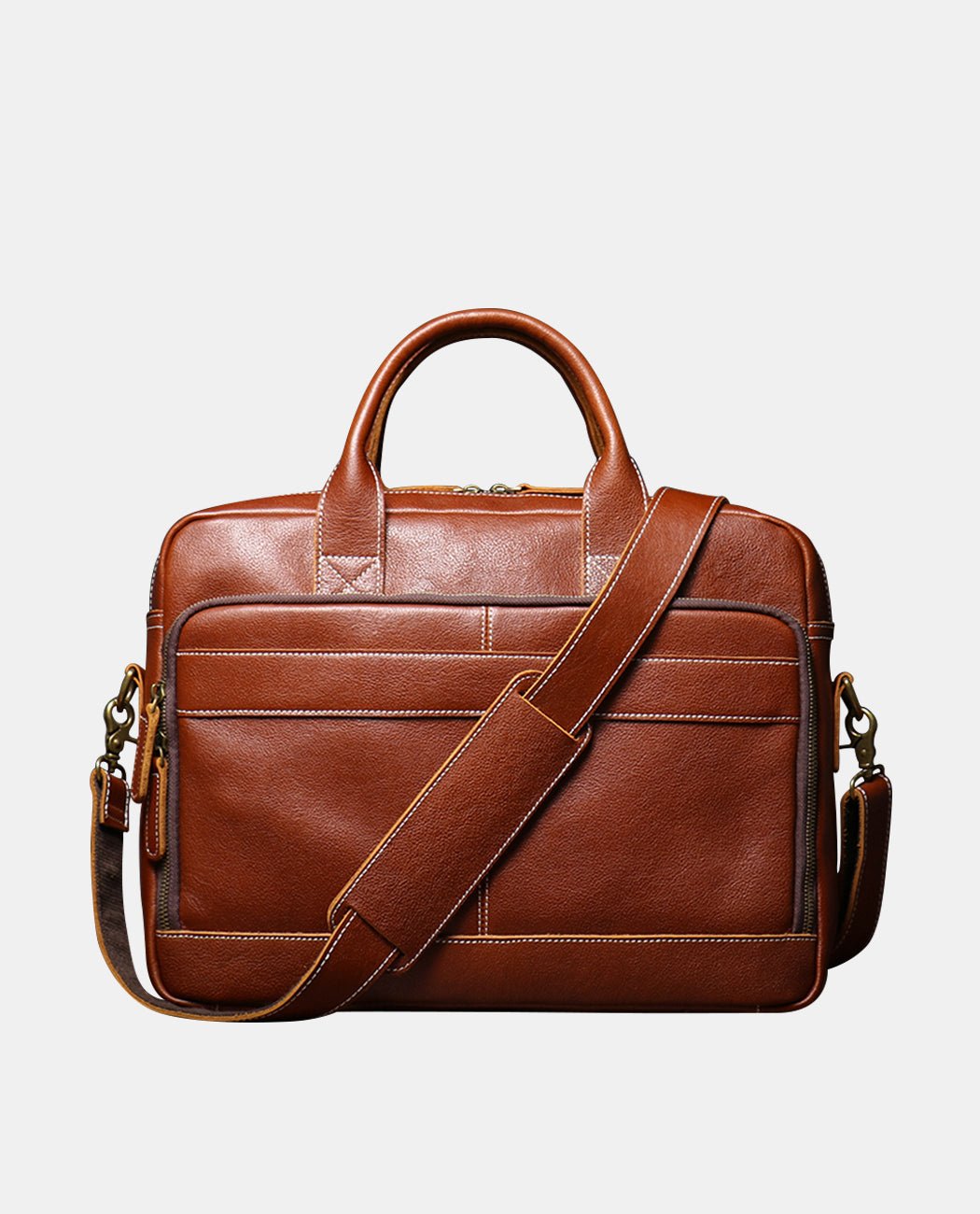 Julian Pathway Messenger Bag -Bags- BAGHUGS-LEHB-8745-Brown