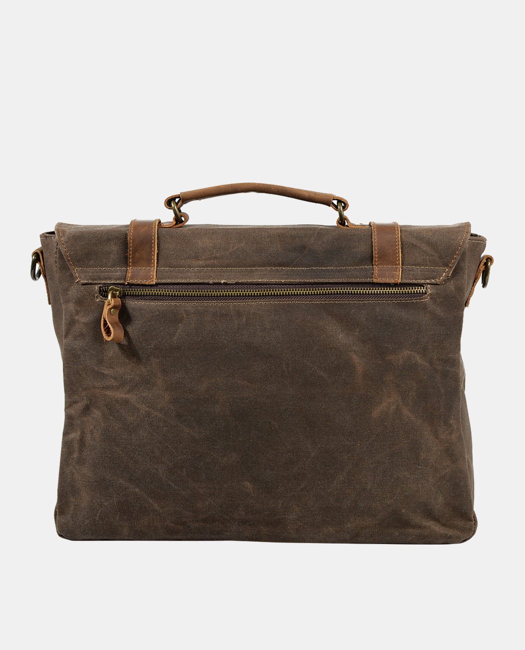 Canvas Casual Crossbody Bag -Backpacks- BAGHUGS-MC-03-246-Red Brown