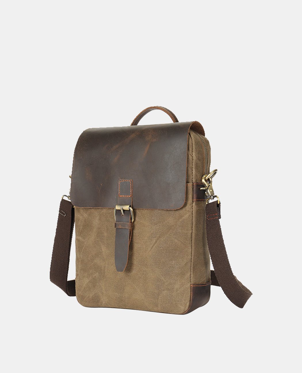 Colored Flip Messenger Bag