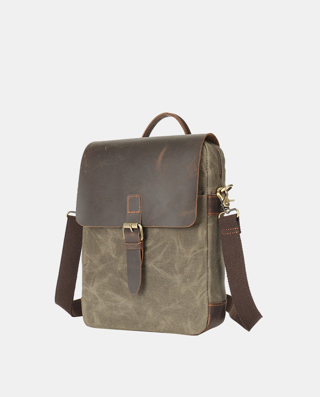 Colored Flip Messenger Bag