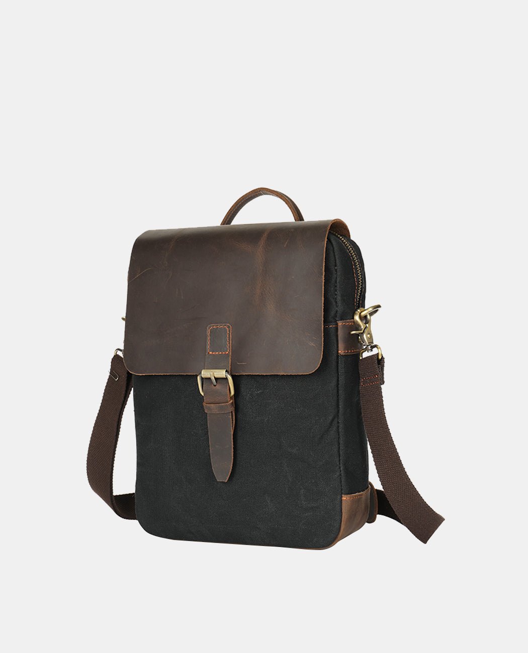 Colored Flip Messenger Bag