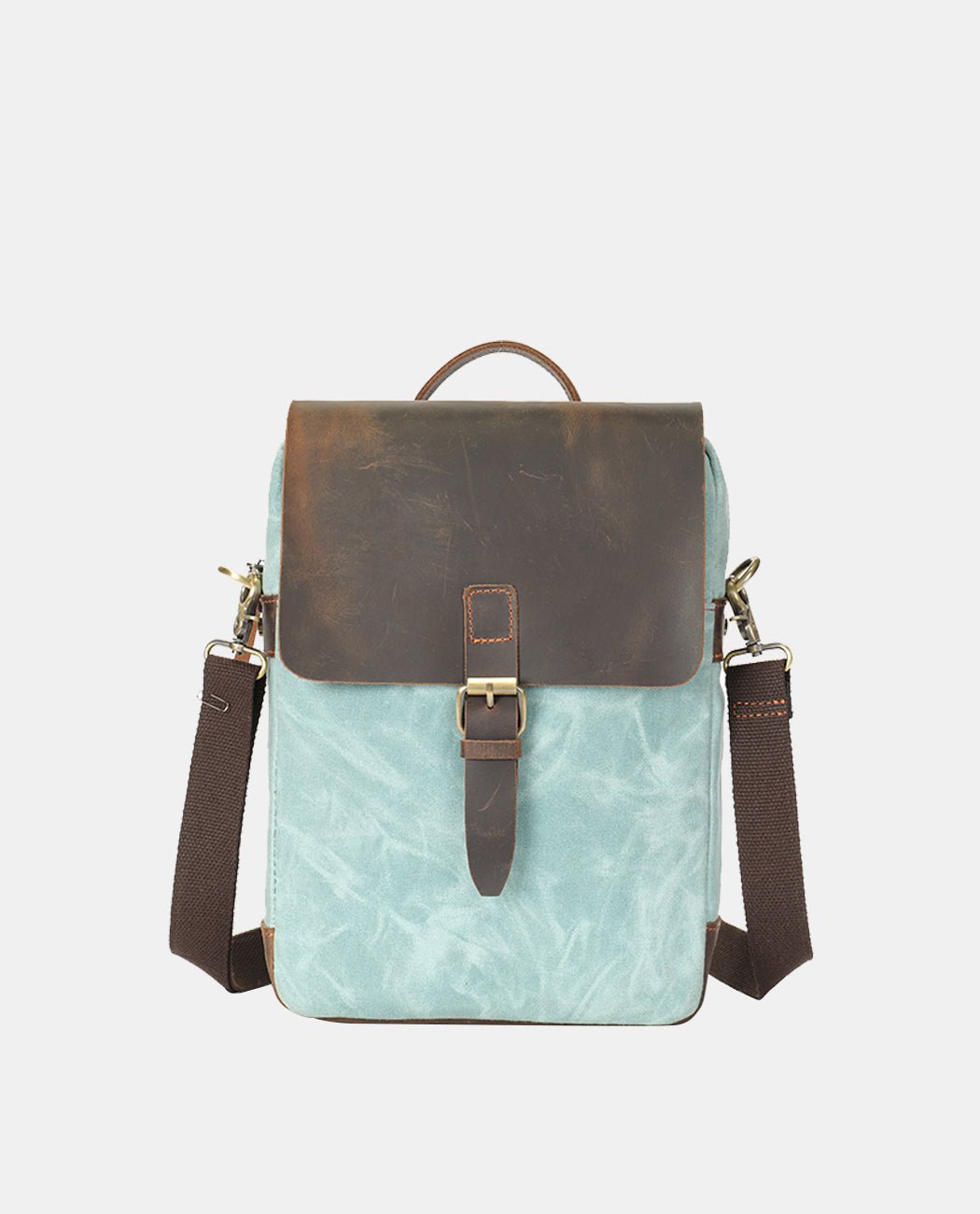 Colored Flip Messenger Bag