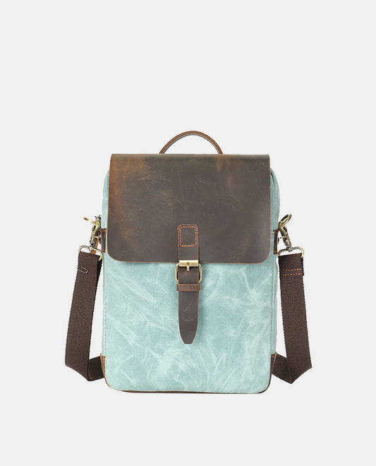 Colored Flip Messenger Bag