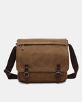 Dark Knight Canvas Messenger Bag -Bags- BAGHUGS-MG8647-S-Dry Leaf Color
