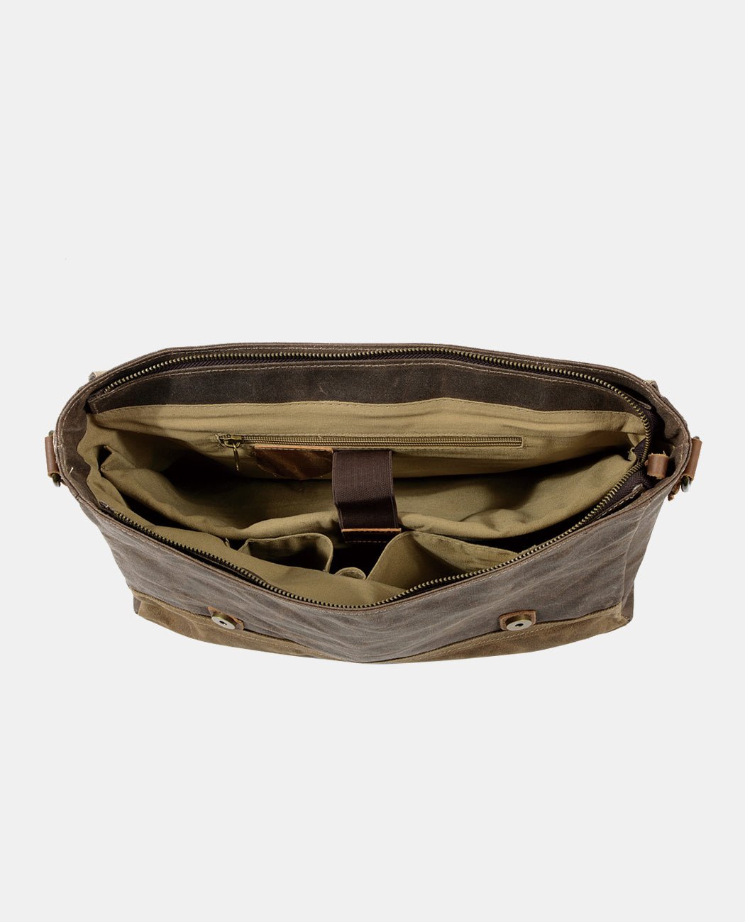 Canvas Casual Crossbody Bag -Backpacks- BAGHUGS-MC-03-246-Red Brown