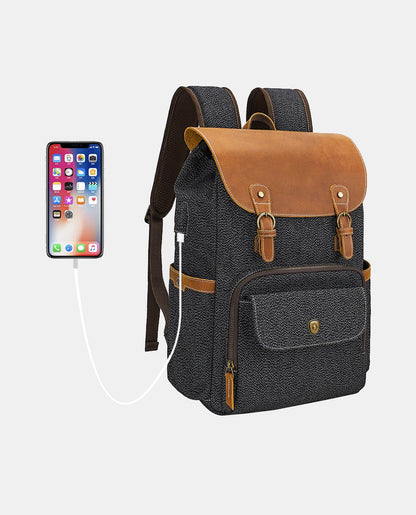 Moss Flip Canvas Backpack