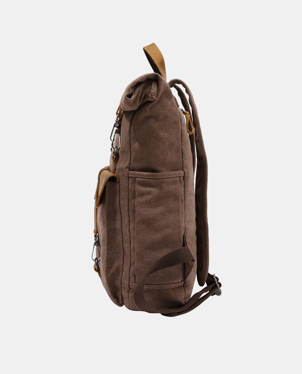 Leisure Canvas Travel Backpack -Backpacks- BAGHUGS-FX-04-379-Gray