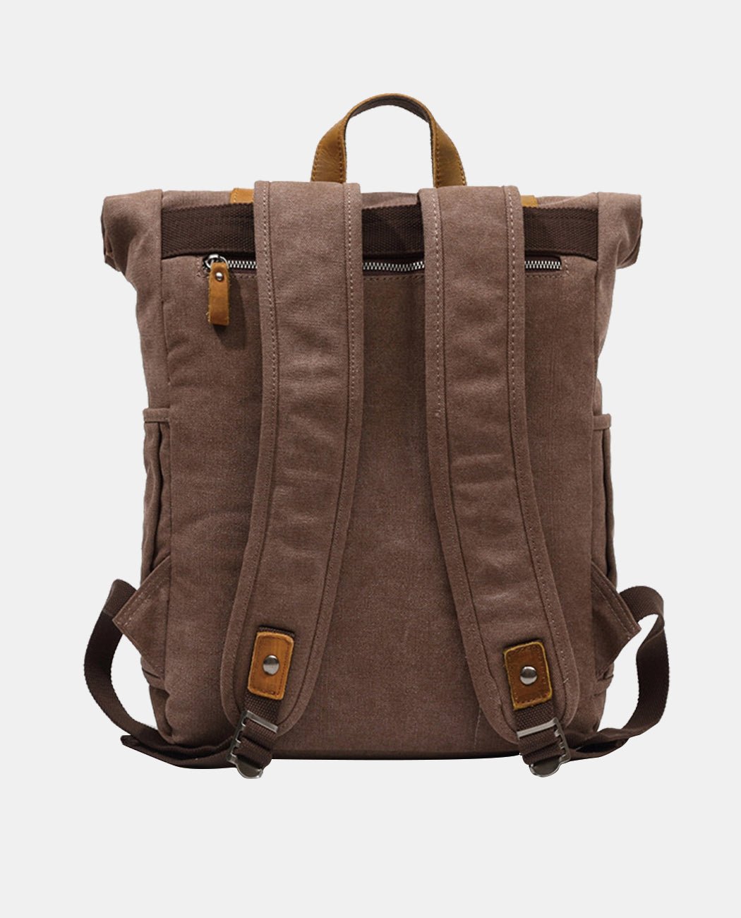 Leisure Canvas Travel Backpack -Backpacks- BAGHUGS-FX-04-379-Gray