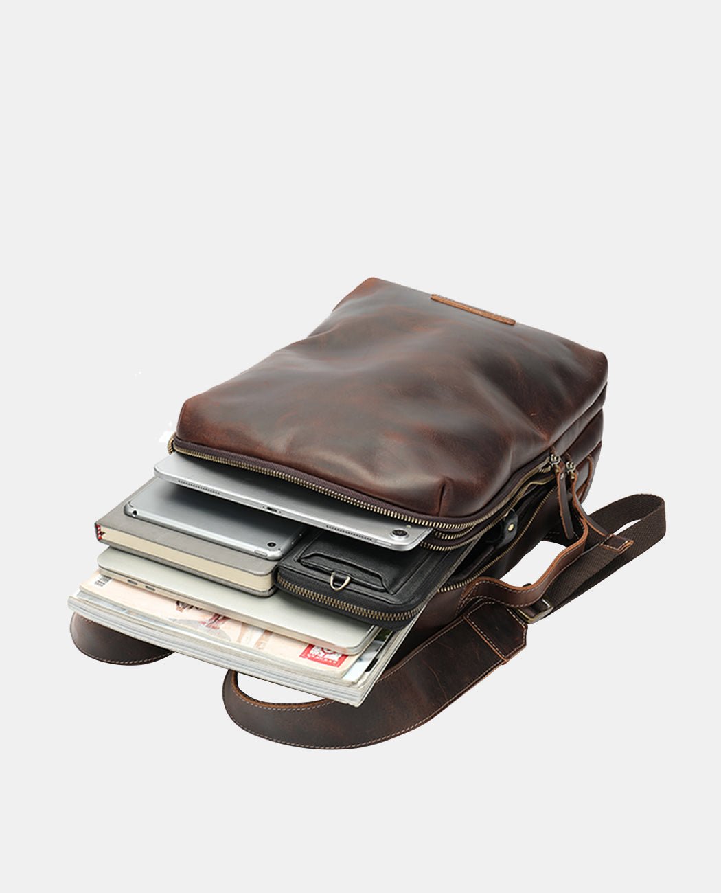 Urban Classic Leather Backpack