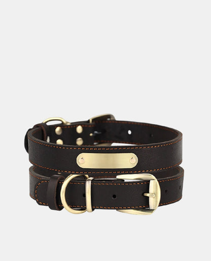 Classic Leather Dog Collar