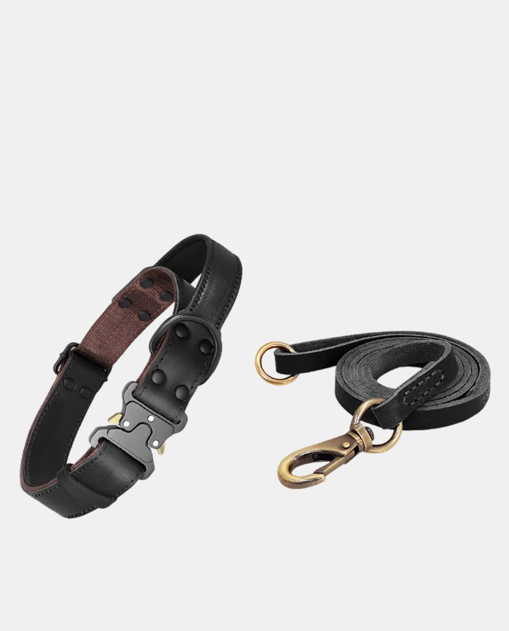 Canvas Leather Dog Collar