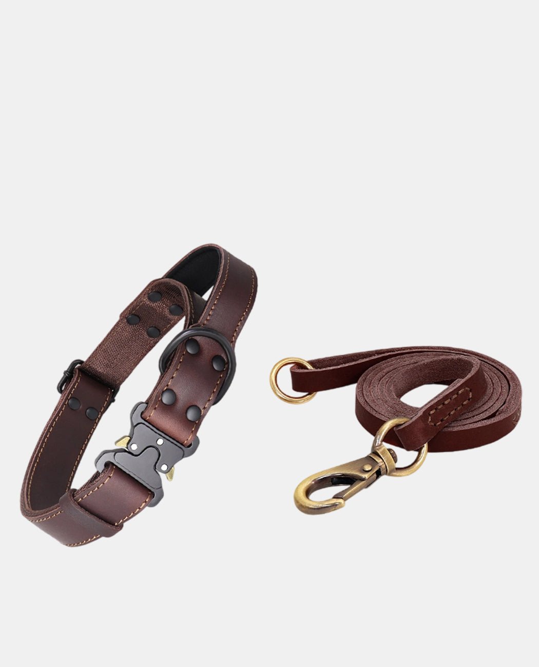 Canvas Leather Dog Collar