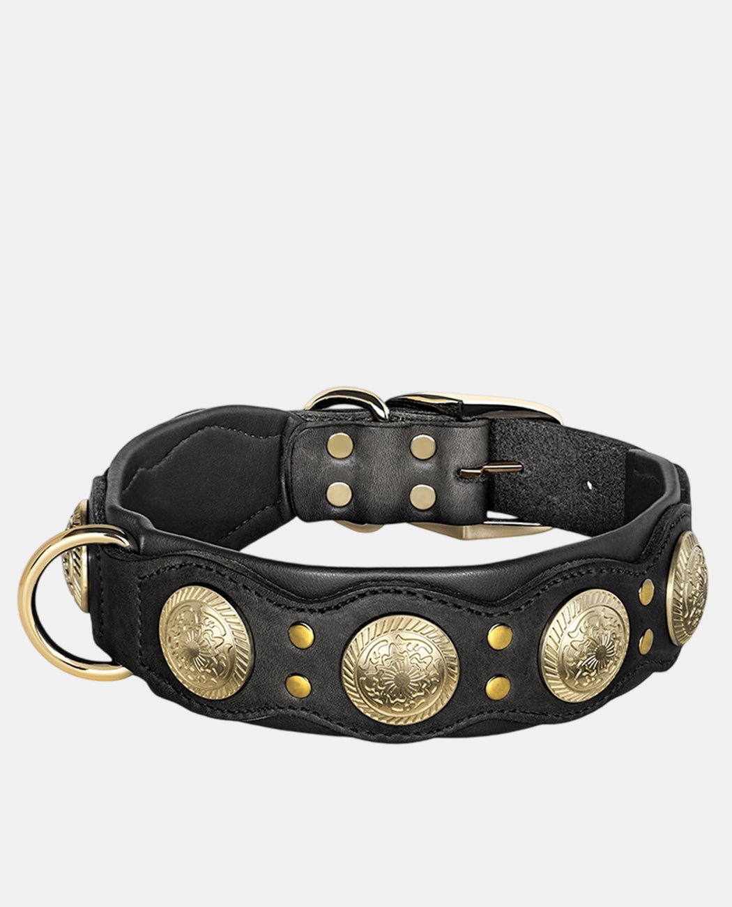Classical Leather Dog Collar