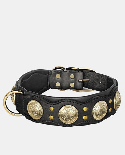 Classical Leather Dog Collar