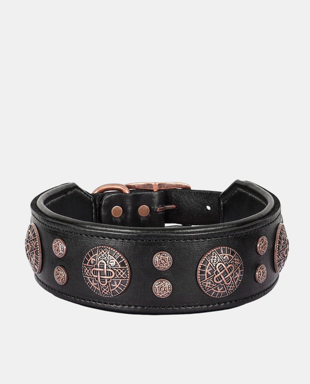 Classical Leather Dog Collar