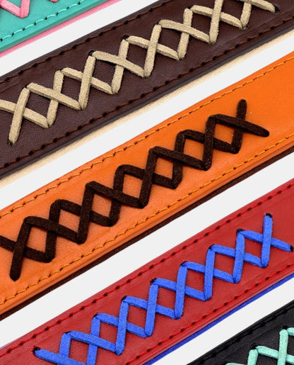 Stylish Leather Dog Collar