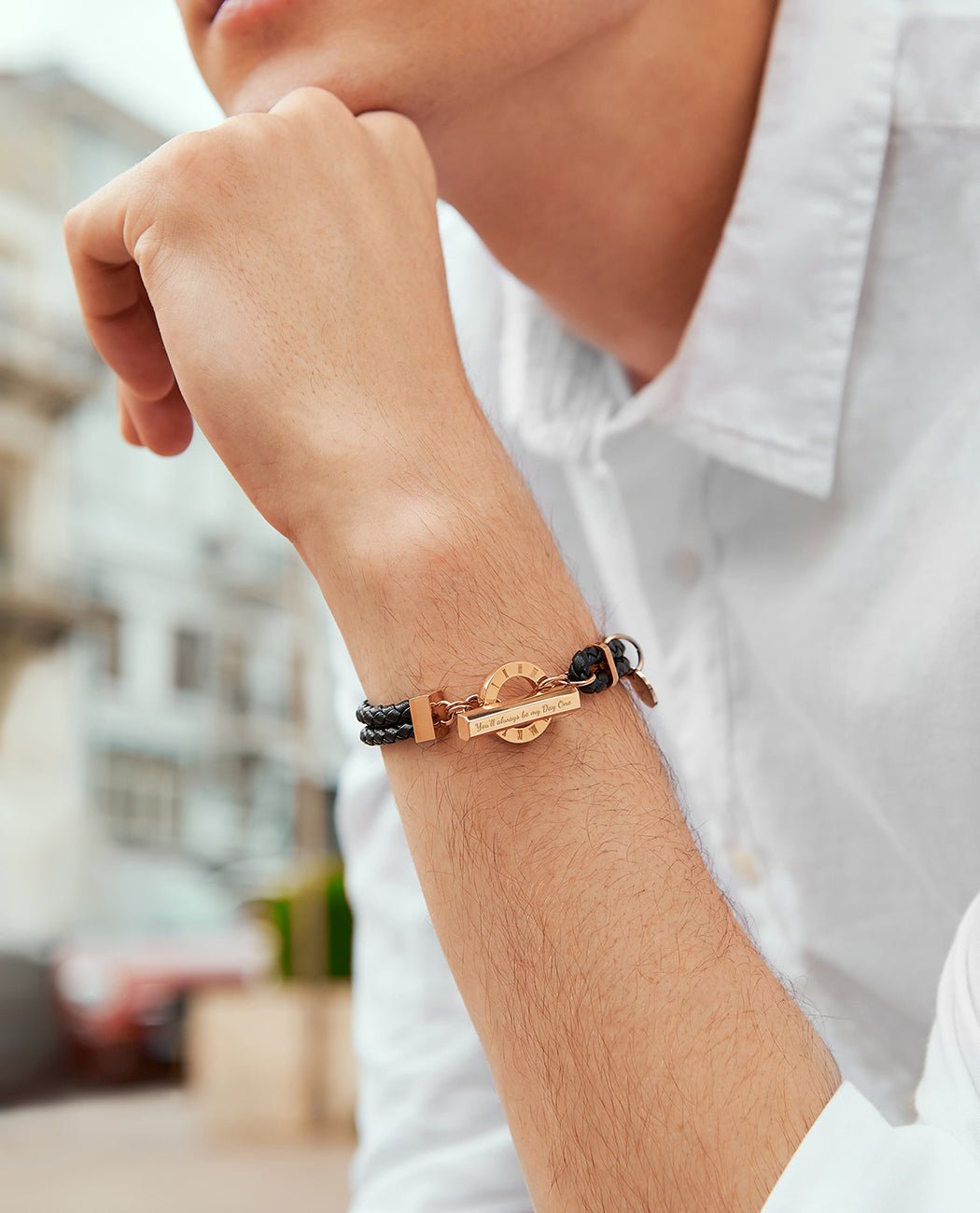 Weaving Leather Bracelet