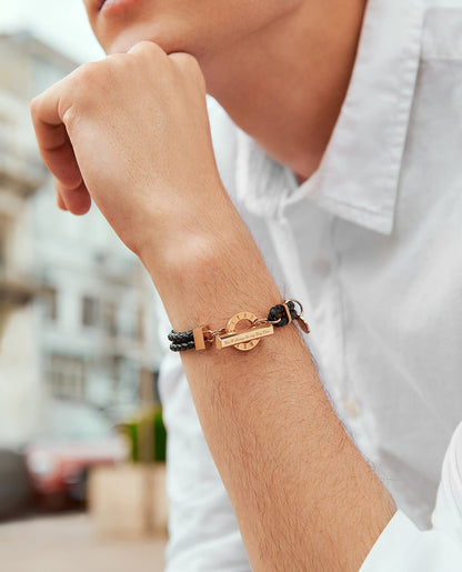 Weaving Leather Bracelet