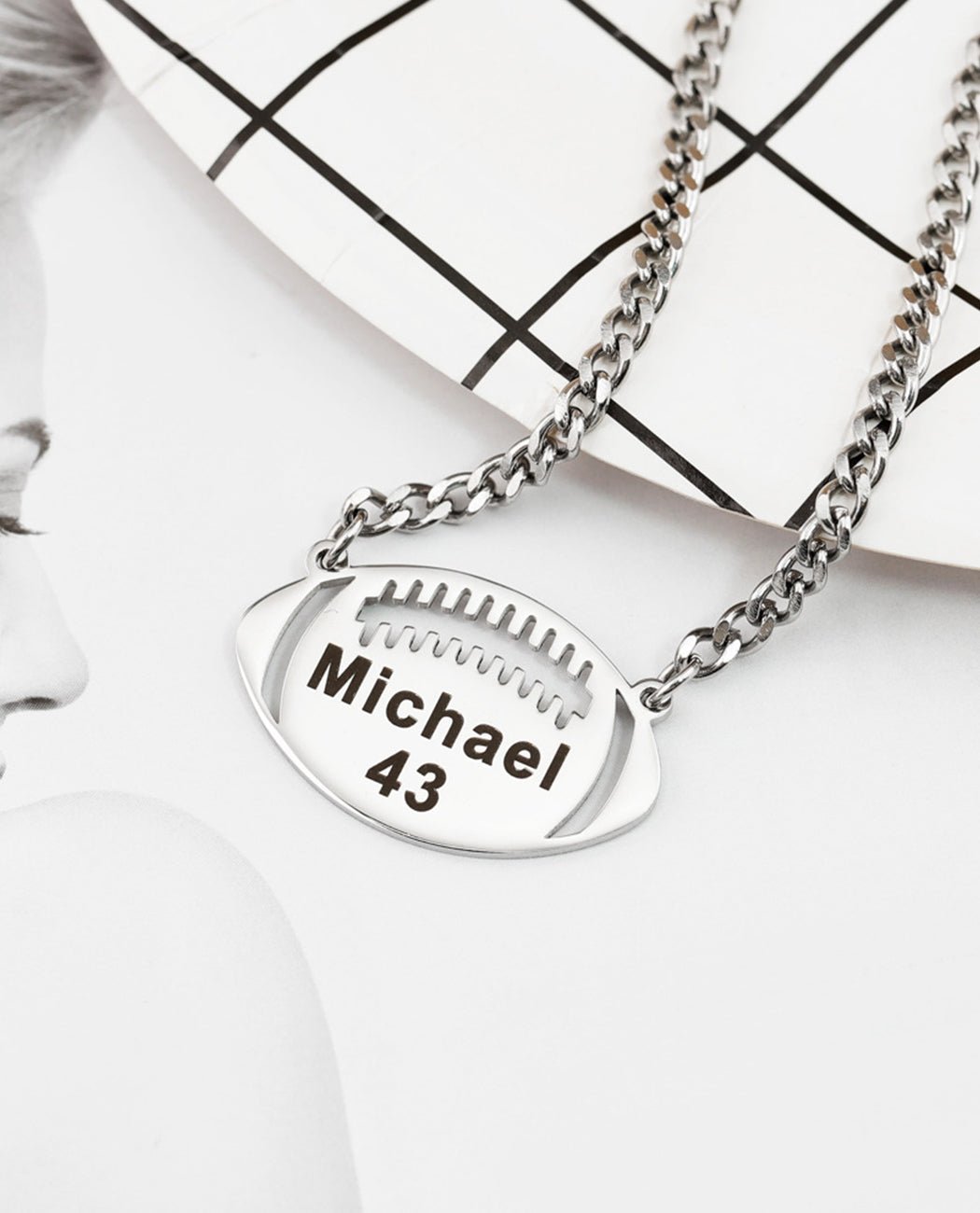 Rugby Necklace