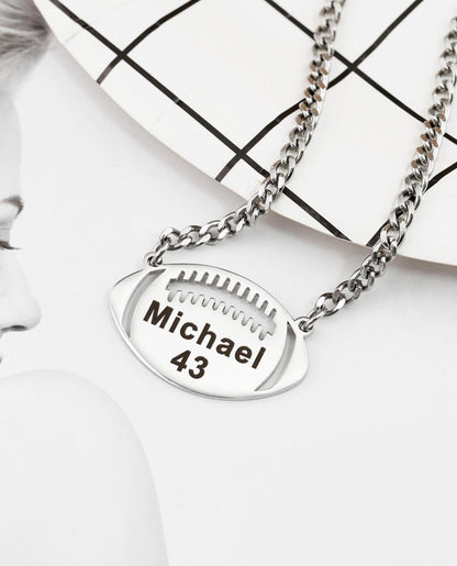 Rugby Necklace