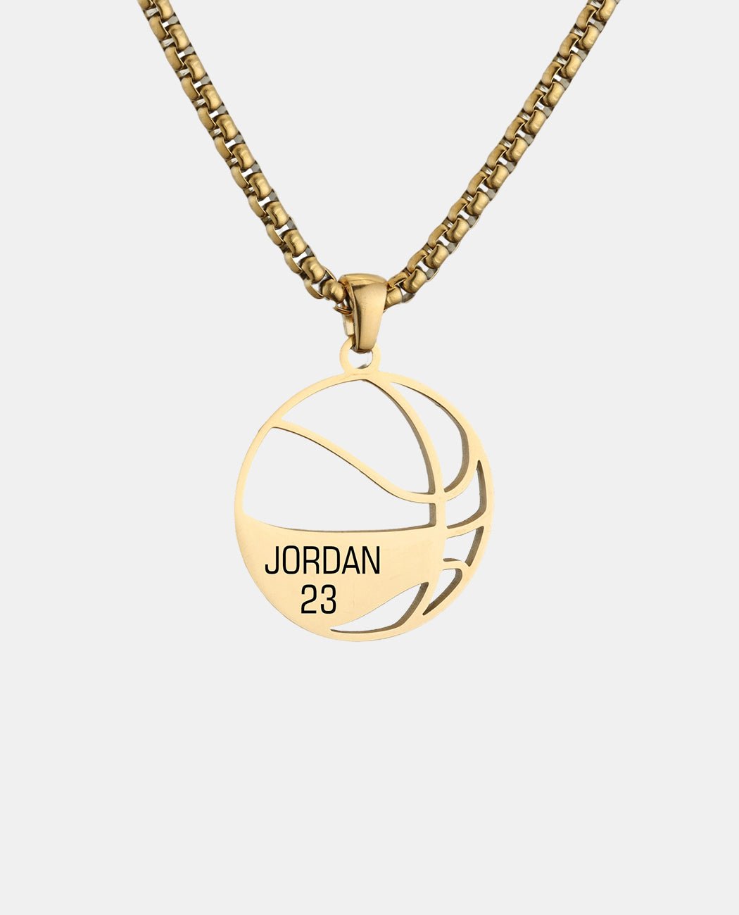 Basketball Necklace