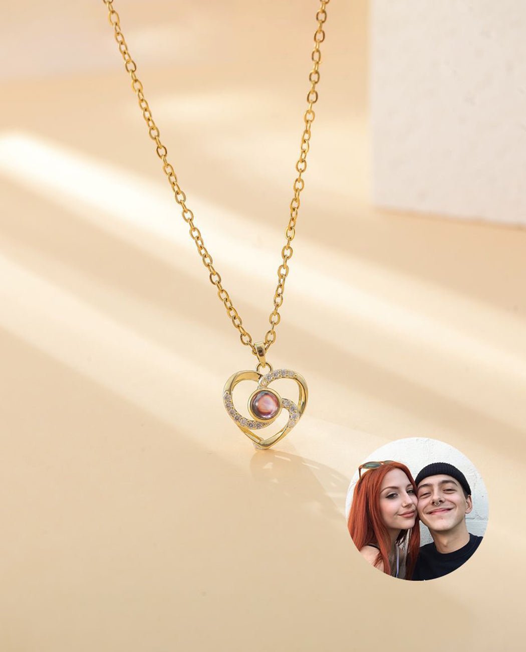 Heart Projection Bracelet