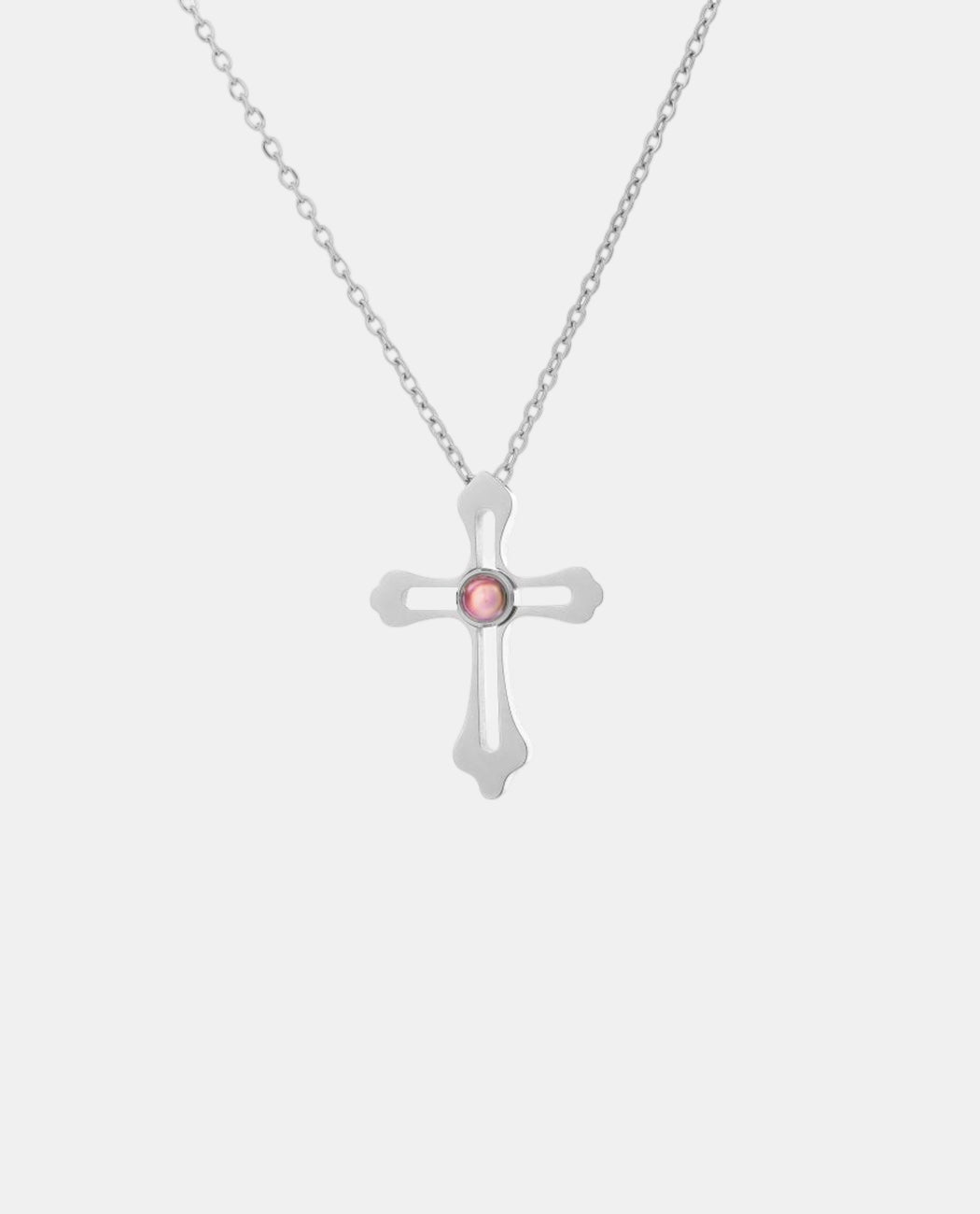 Cross Projection Necklace