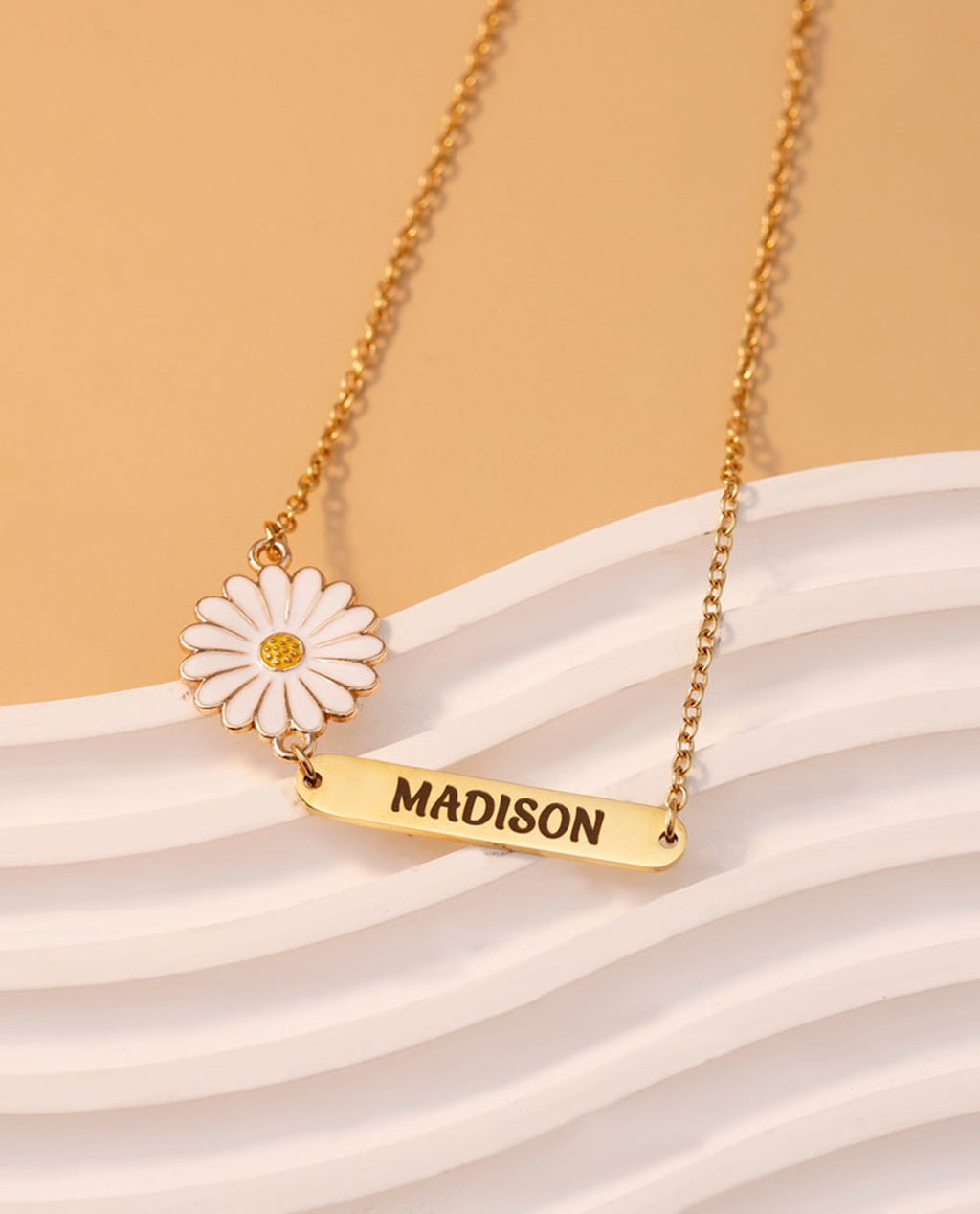 White Flower Necklace