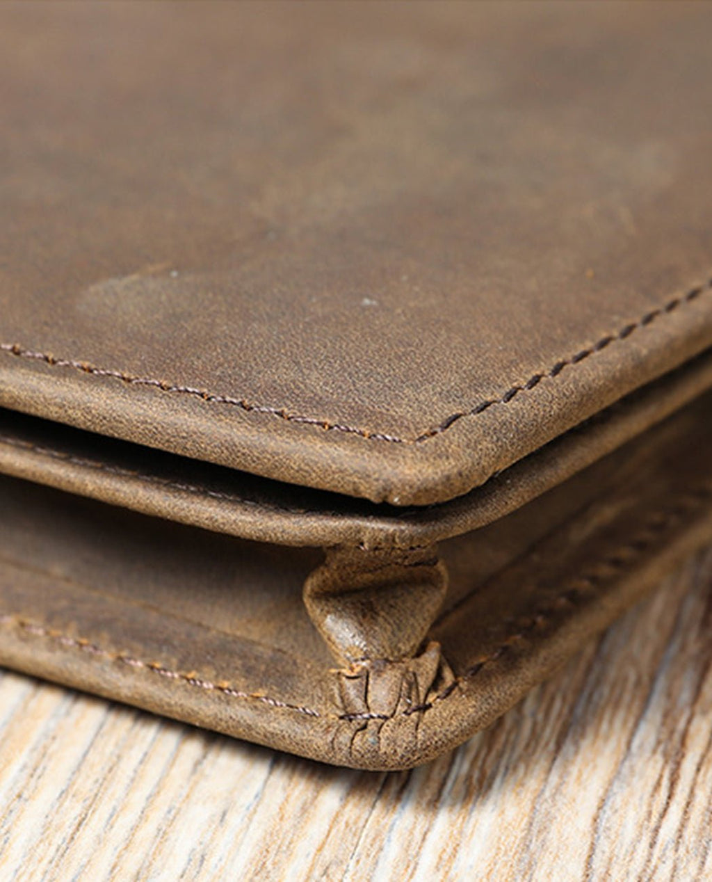 Leather Long Wallet