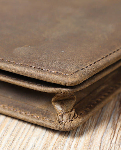 Leather Long Wallet