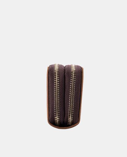 Brown Cake Leather Wallet