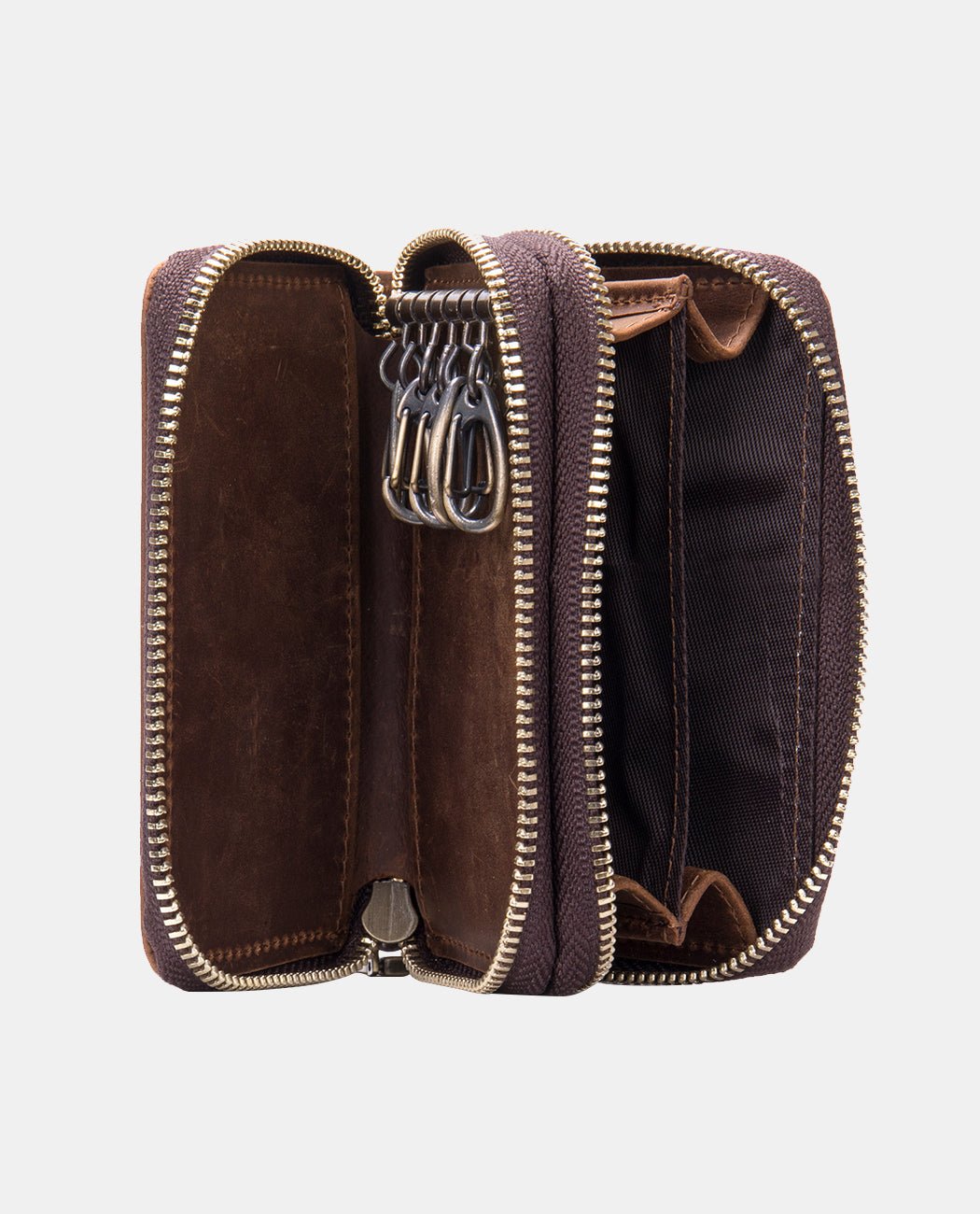 Brown Cake Leather Wallet