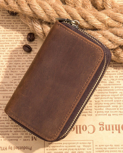 Brown Cake Leather Wallet