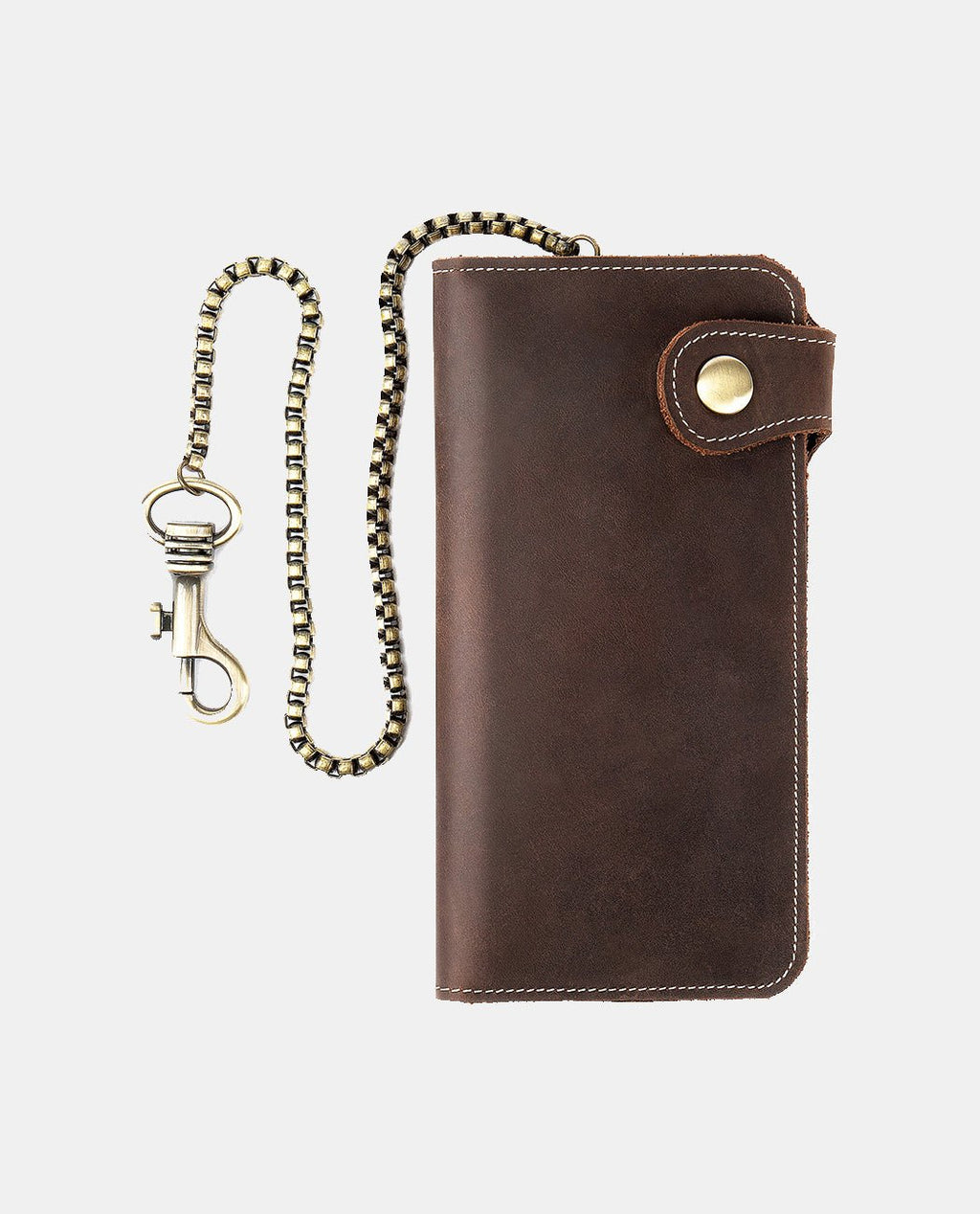 Chain Leather Wallet