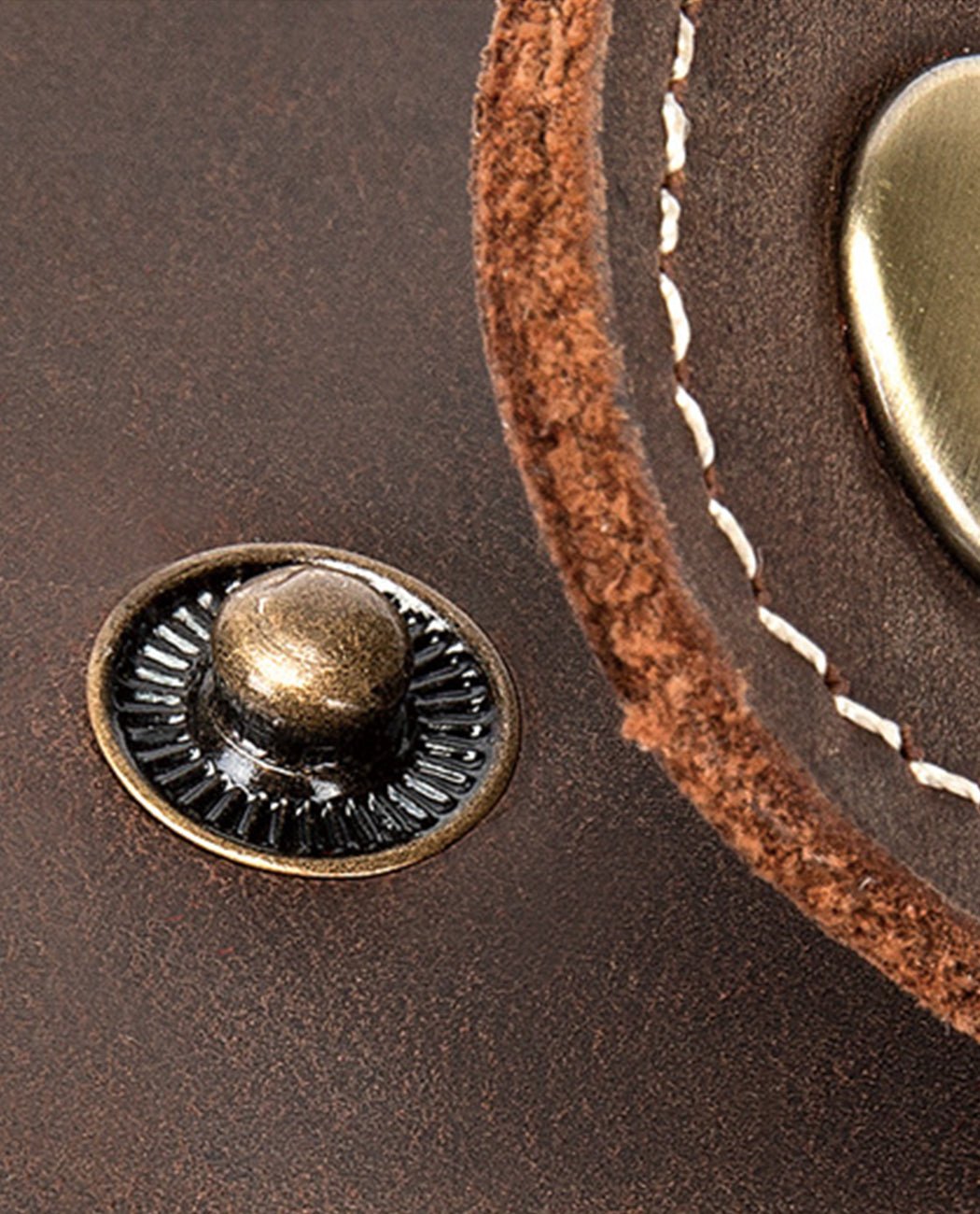 Chain Leather Wallet
