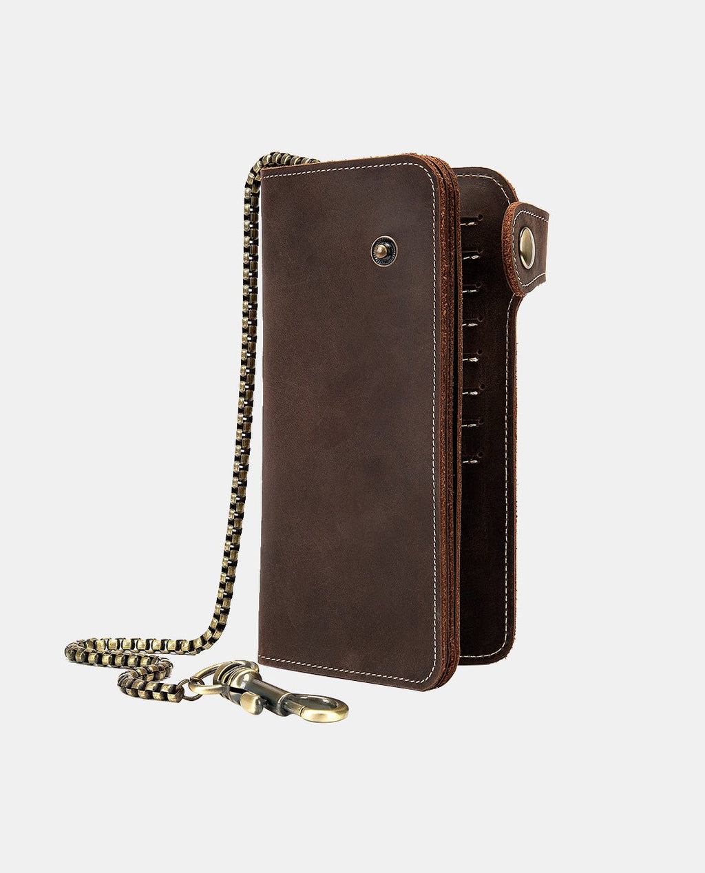 Chain Leather Wallet