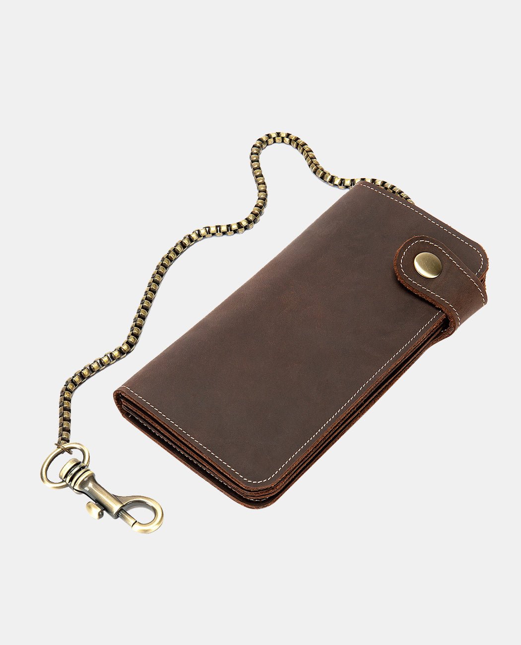 Chain Leather Wallet
