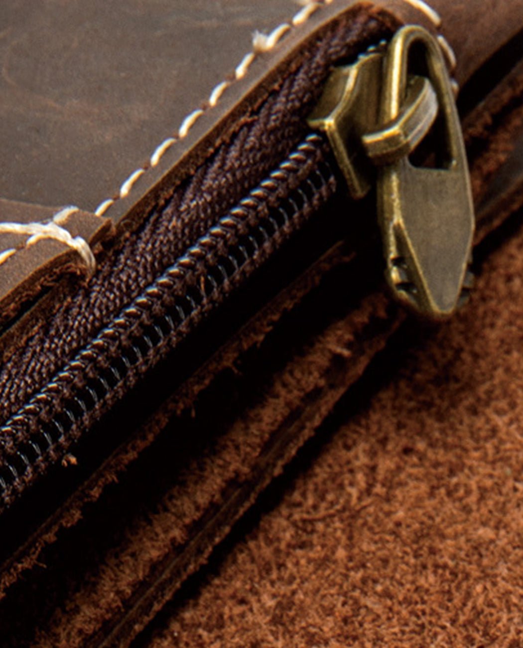 Chain Leather Wallet