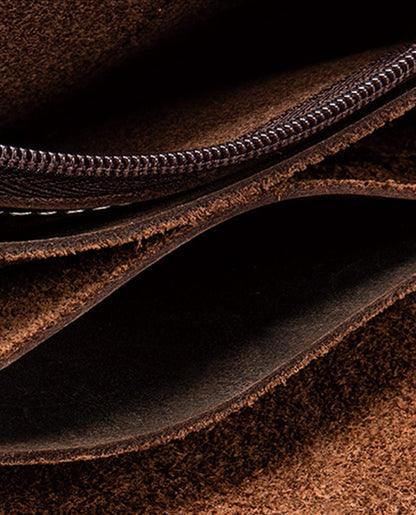 Chain Leather Wallet