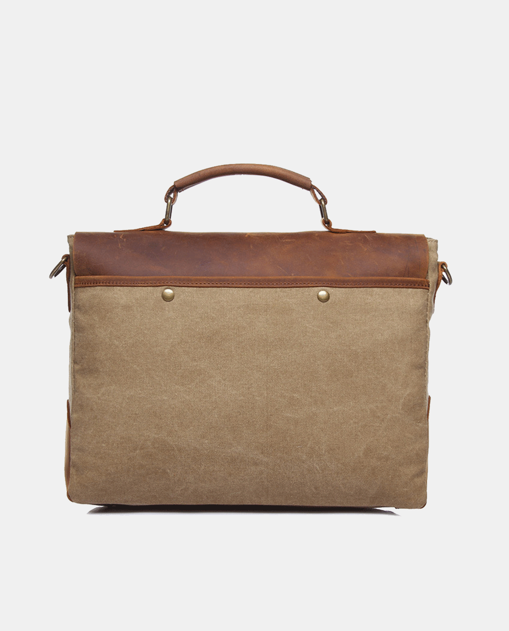 Classic Canvas Messenger Bag -Bags- BAGHUGS-BT1810-Black