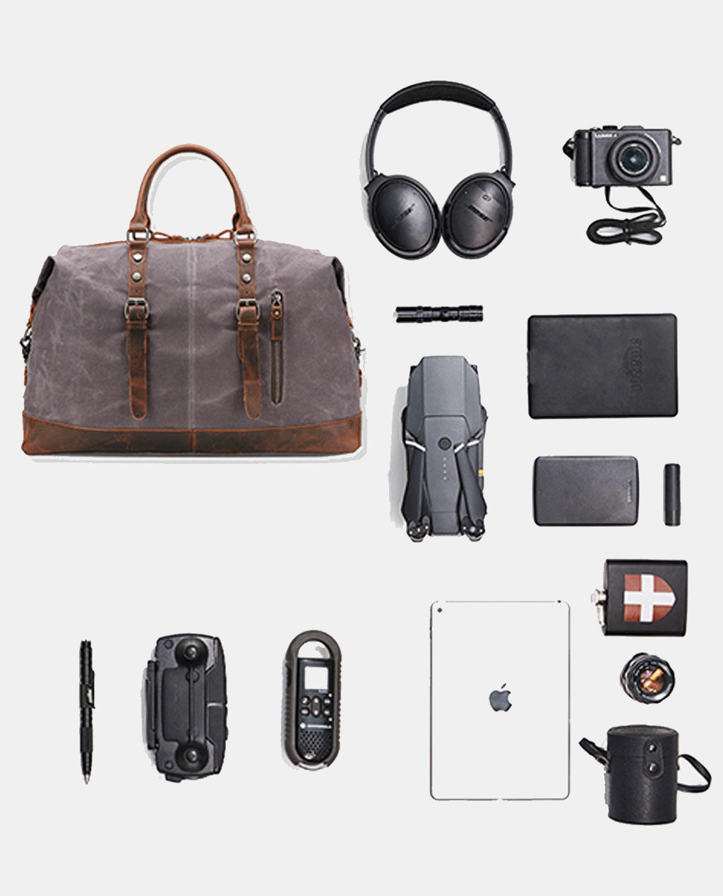 BY1264-capacity,Classic Canvas Duffle Bag