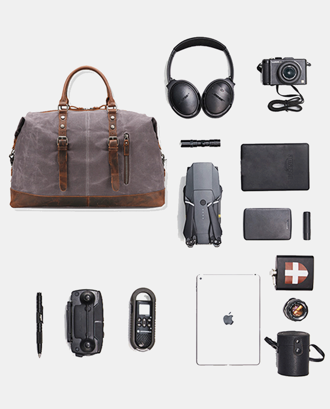 BY1264-capacity,Classic Canvas Duffle Bag