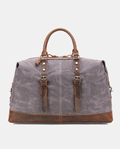 BY1264-purple,Classic Canvas Duffle Bag
