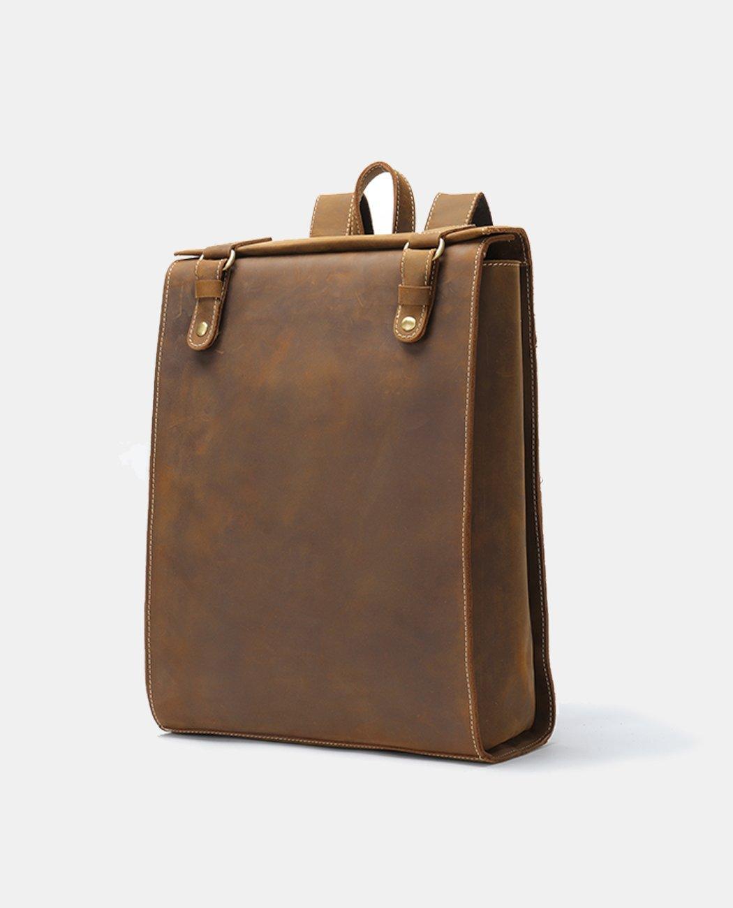 Vintage Heritage Leather Backpack