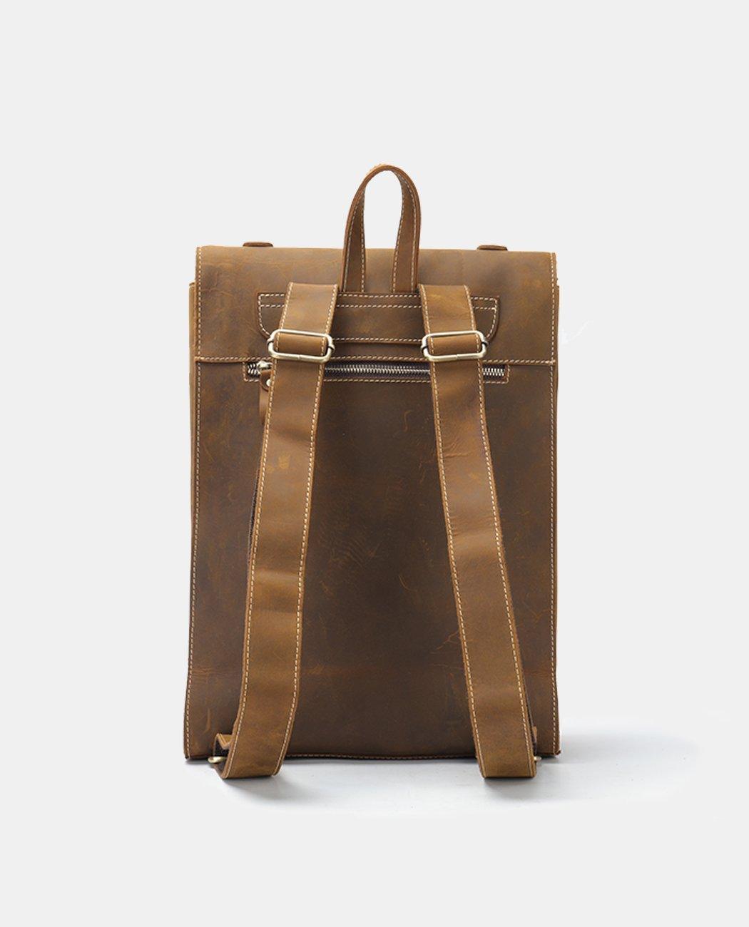 Vintage Heritage Leather Backpack